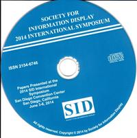 2014 Display Week Symposium Digest DVD